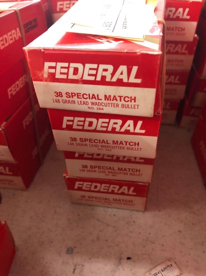 Federal .38 Special Match 148gr Wadcutter