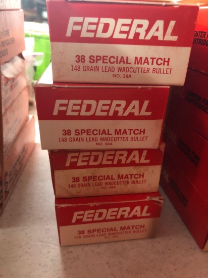 Federal .38 Special Match 148gr Wadcutter