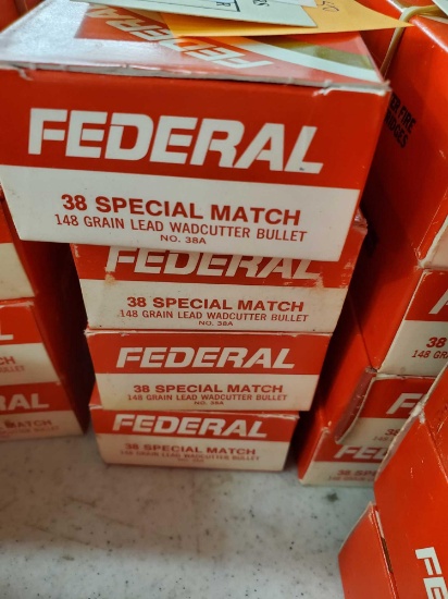 Federal .38 Special Match 148gr Wadcutter