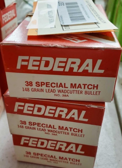 Federal .38 Special Match 148gr Wadcutter