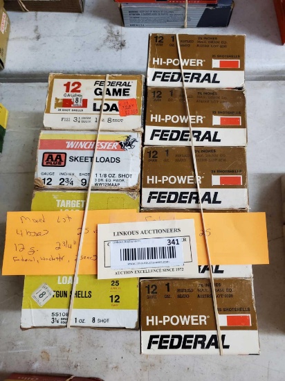 Mixed Lot of 12ga. 2 3/4in