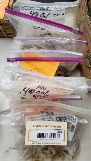 8 bags of 40cal Ammo