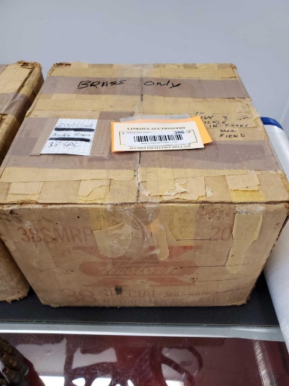 1 box of .38 special Nickel Brass