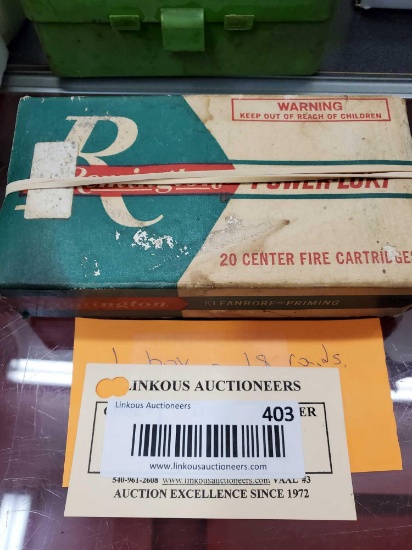 1 Box of .243 Winchester Reloads