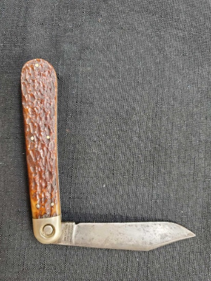 Press Button Knife Company Single Blade Knife