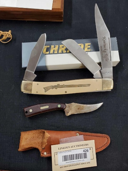 2 Schrade Old Timer Knives