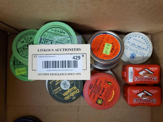 1 Lot of 177 & 22 Cal Pellets