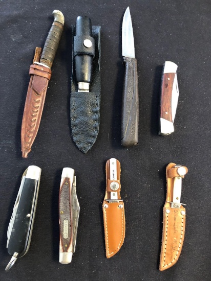 1 lot of 8 knives