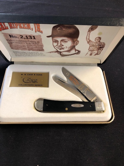 Cal Ripkin #2,131 Case Collector's Knife