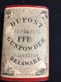 Dupont Gun Powder Can