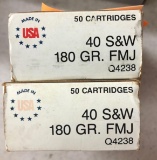 Winchester .40 S&W 180gr. FMJ