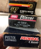 Mixed Lot .40cal S&W 180gr