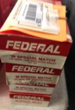 Federal .38 Special Match 148gr Wadcutter