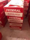 Federal .38 Special Match 148gr Wadcutter