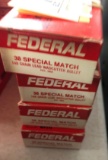 Federal .38 Special Match 148gr Wadcutter