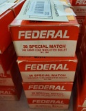 Federal .38 Special Match 148gr Wadcutter