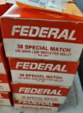 Federal .38 Special Match 148gr Wadcutter