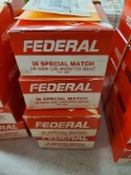 Federal .38 Special Match 148gr Wadcutter