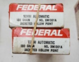 Federal 10mm Auto 180gr Jacketed Hollow Point Ammo