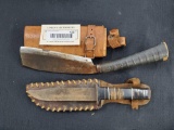2 Vintage Knives with Sheaths