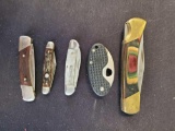 Lot of 5 Knives