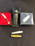 1 lot of 5 Pocket Knives