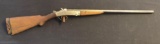 Buckeye Gun Co. Lynchburg, Va. 12ga single shot