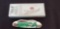 W.R. Case & Sons Cutlery Co., Item No. 2671S, Peacock, Appaloosa Bone,