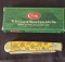 W.R. Case & Sons Cutlery Co., Item No. 08279, S4 62S4 SS, trapper BN SM, Yellow Chestnut