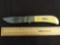 Winchester Trademark W 40 14004 BYBF Fixed Blade Knife