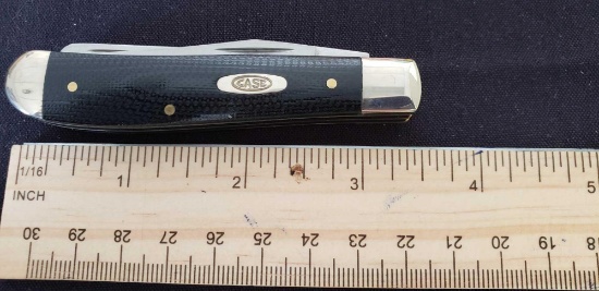 W.R. Case & Sons Cutlery Co., Item No. 06233, 07 10207 99, Mini trapper MI 8M, Black