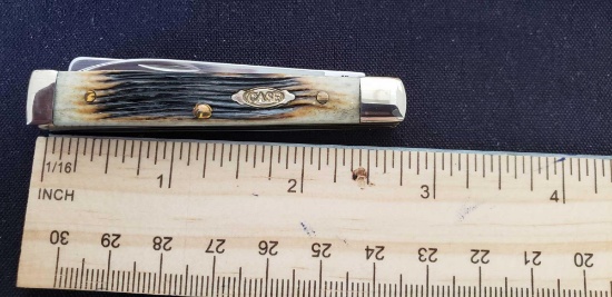 W. R. Case & Sons Cutlery Co., Item No. 05584, 82 6282SP SS, Baby Doc BN BB, Olive Green