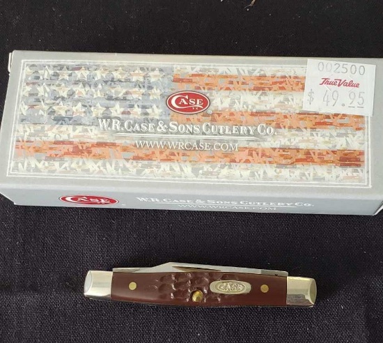 W.R. Case & Sons Cutlery Co., Item No. 00083, 33 6233 SS, Pen SM STD, Brown