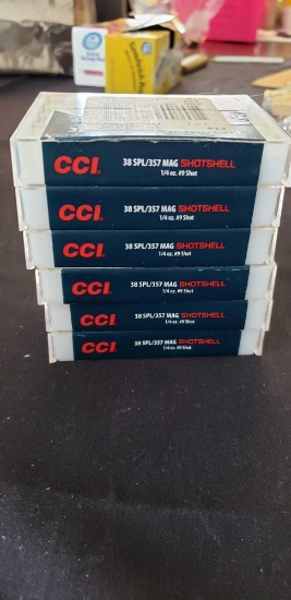 CCI 38 special shot shell #9 snake shot/rat shot ammo