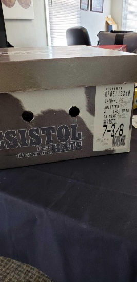 Resistol 5x George Straight Design, Dark Brown , 7 3/8