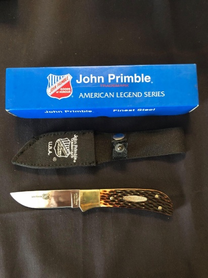 John Primble American Legend Series JP 300073B Fixed Blade Knife