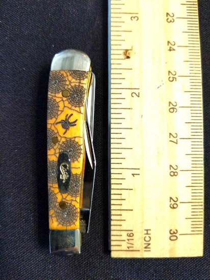 W.R. Case & Sons Cutlery Co., Item No. 08136, 154, 62154 SS, Tiny trapper Persim Org, BN SM