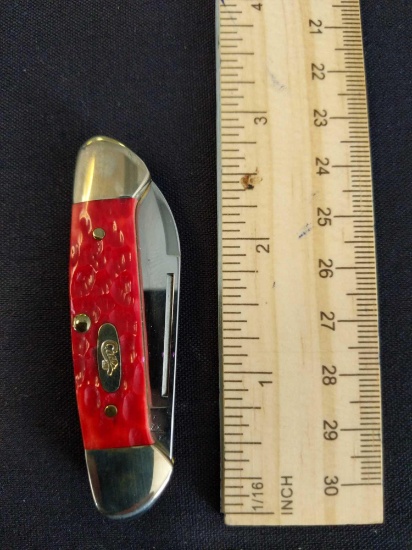 W.R. Case & Sons Cutlery Co., Item NO. 06986, Baby Butterbean, Red