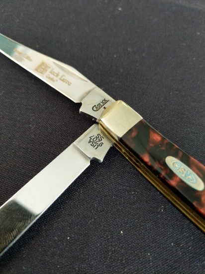 W. R. Case 7 Sons Cutlery Co., Item NO. 9207, Premier Edition 1 0f 500, Black Lava Carelan