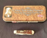 C. Platts & Sons Cutlery Company, Item No. 06388, 164 6215488, Tiny Trapper BN PL, Walnut