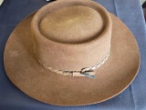 Stetson Hat, Brown, Size 7
