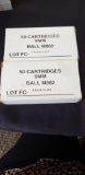 Federal Cartridge 9mm ball- 2 boxes