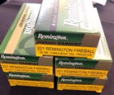 5 Full boxes 221 Remington Fireball
