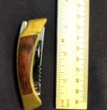 Browning Sportsman's Knives, Model 2418F15, Folding Single Blade Tracker Skinner Hunting Knife