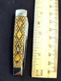 W. R. Case & Sons Cutlery Co., Item No. 08234, 15, 6215 SS, Gunstock Antique, BN SM