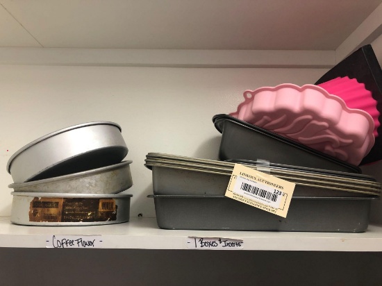 12 Assorted Cake Pans