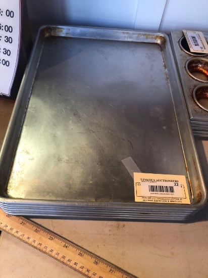 1 lot of 6 Sheet Pans