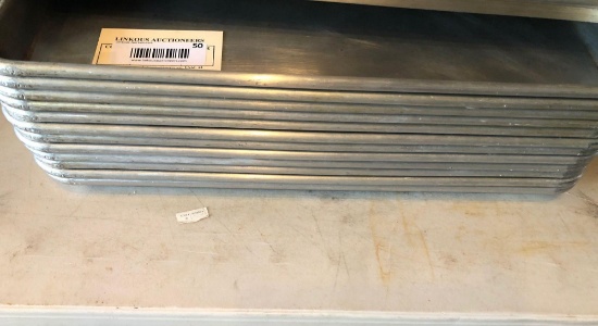 1 Lot of 12 18"x26" Sheet Pans