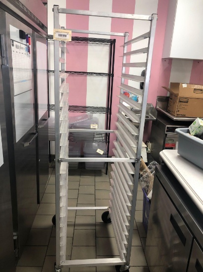 Aluminum Panko Speed Rack on Casters