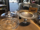 2 Pedestal Cake Stands